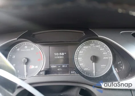 2010 Audi S4 3.0 Premium Plus from USA, damaged, VIN WAUBGAFL8AA022073